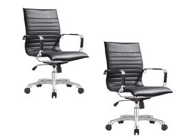 LeisureMod Ergonomic Office Chair with Lumbar Support  Swivel Executive... - $196.98+