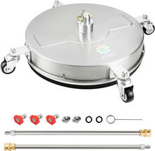 "Forney 75171 Surface Cleaner 16"" Outflow Surface x 1/4"" Plug", black and - $69.95