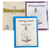 Writing Strands Book Lot Level 3 &amp; Level 4 Intermediate 2 Homeschooling - $23.99