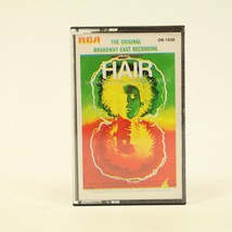 HAIR The Original Broadway Cast Recording Cassette Tape RCA - £5.76 GBP