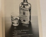 1973 Ballantines Scotch Whisky vintage Print Ad Advertisement pa20 - $12.86