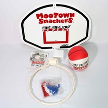 Open Box New Hutch Soft Pro Mini Basketball Hoop Set MooTown Snackers Pr... - $49.50