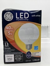 GE Lighting 37906 LED G25 Decorative Bulb Frosted 350 Lumens Candelabra ... - £3.99 GBP