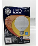 GE Lighting 37906 LED G25 Decorative Bulb Frosted 350 Lumens Candelabra ... - $95.94 MXN