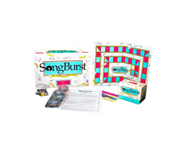 Song Burst Music of the 50s &amp; 60s board game published Hersch. Complete. - £59.16 GBP