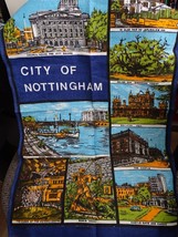 City Of Nottingham Linen Tea Towel - £8.59 GBP