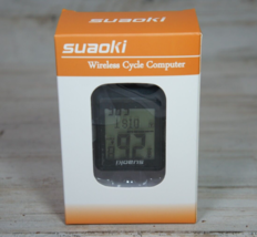 Suaoki Wireless Cycle Computer Bicycling - Open Box Never Used - £6.98 GBP