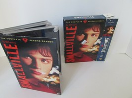 Smallville Complete Second Season 6 Disc Set L53i - £5.53 GBP