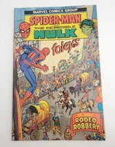 Spider-Man and the Incredible Hulk RARE San Antonio Foley&#39;s Bronze Age M... - $39.59