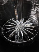 Faberge Clear Crystal Flute Glasses Set of 6 image 3
