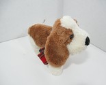 Hush Puppies Russ Berrie Plush Red Plaid Scarf Ears Basset Hound Puppy D... - $19.79