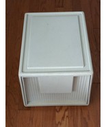 Vintage Staco Tuf-File File Storage Cabinet Khaki w/ Divider - $118.79