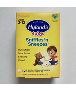 Hyland&#39;s 4 Kids Sniffles &#39;n Sneezes Homeopathic Tablets, 125 Ct - £21.01 GBP