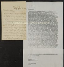 1861 antique CIVIL WAR LETTER chesapeake bay Mary Yale burned at Norfolk... - £175.18 GBP