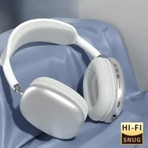 White Wireless Bluetooth Headphones, Stereo Over Ear Headset Microphone ... - $21.77
