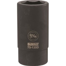 Dewalt 3/4 Drive X 1-3/16 6Pt Deep Impact Socket - $40.84
