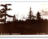 RPPC Montante Rainier Washington Wa VI Un 332 Foto Cartolina R7 - $5.08