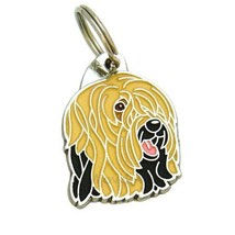 Dog name ID Tag,  Briard, Personalized, Engraved, Handmade, Charm - £15.98 GBP+