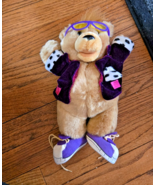 Vintage Nabisco Teddy Grahams 10&quot; Plush Teddy Bear  1990 Applause - $17.80 CAD