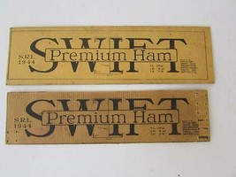 Ho Freight Car Sides Cardstock For Kits Pair Swift Ham Srl 1944 H50 - £3.10 GBP