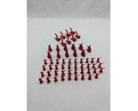 Lot Of (58) Red Replacement Risk Player Pieces - $23.16