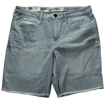 Seven 7 Denim Shorts Sunset Bermuda Soft Stripped 9&quot; Inseam Premium Brand Qualit - £14.45 GBP