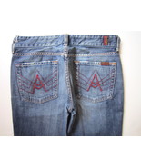 7 For All Mankind A Pocket Jeans in RED New York Dark 28 - $29.99