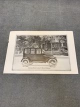 National Geographic Dodge Bros 4 Door Sedan Print Ad KG Mancave Automobile - $9.90