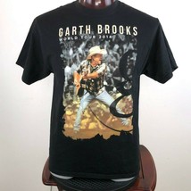 Garth Brooks World Tour 2014 Mens L Graphic T Shirt Country Music Short Sleeves - £26.25 GBP