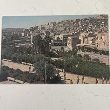 VTG Hebron View Holy Land Israel 4x6” Postcard Unposted 1980s - $3.96