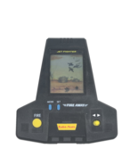 VINTAGE ELECTRONIC HANDHELD LCD JET FIGHTER GAME RADIO SHACK TESTED + WORKS - $19.00