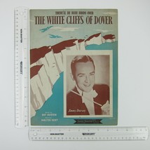 Sheet Music The White Cliffs Of Dover Movie Jimmy Dorsey Nat Burton Vintage 1944 - £7.98 GBP
