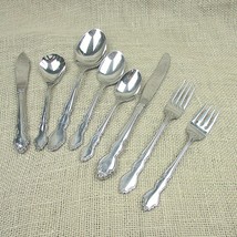 CHOICE Oneida stainless DOVER pattern cube flatware Knives, forks, spoon... - £3.06 GBP+