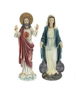 Jesus 23.5” And Mary 23” Outdoor Garden Easter Xmas Spring Sculpture (dt... - £1,107.90 GBP