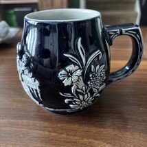 Wick Werke Germany Cobalt Blue Relief Raised Mug Stein - $16.00