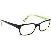 Nike Kids&#39; Eyeglasses 5513 001 Black on Lime Green Rectangular Frame 47[]15 130 - £55.81 GBP