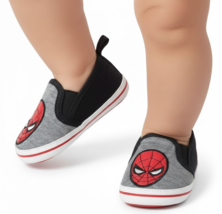 Marvel Spider-Man Man Made Soft Sole Baby Boy Crib Shoes (Size: 3-6 mont... - $12.99