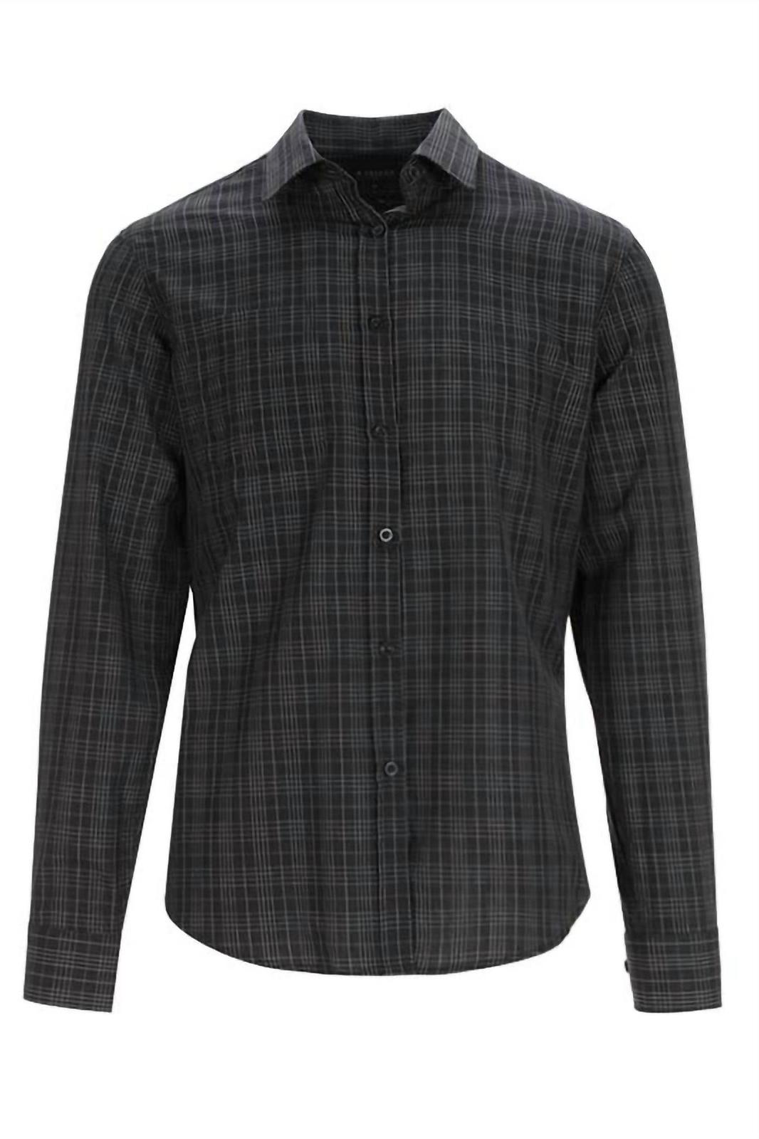 Flags &amp; Anthem men&#39;s long sleeve checker button up shirt size S - $39.60