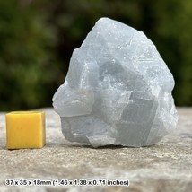 Blue calcite stone - rp0764 - spiritual healing crystal mineral, authentic, uk - £9.36 GBP