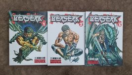 Manga : Berserk volume 1-3 Comic Book ENGLISH VERSION DHL EXPRESS - $90.00
