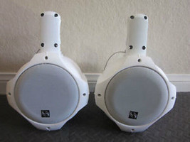 New 6.5&quot; Wakeboard Tower Speakers.Marine.Boat.Pair.Wake.Ski Lake Woofers... - $133.99