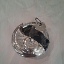 U-Haul Stainless Steel Hardened Padlock, 1 Keys - $9.90