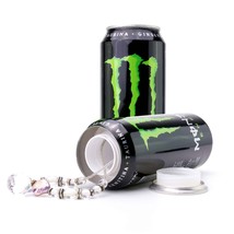 Secret Safe Monster Energy Drink Can Hidden Stash Storage Home Security Box - $33.99