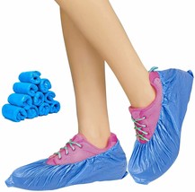 300x BlueWaterproof Disposable Shoe Covers Overshoes Protector XL - £75.96 GBP