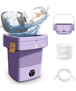 Portable Mini Washing Machine Washer Foldable Washer and Spin Dryer Smal... - €25,92 EUR