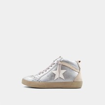 Shu Shop Kid&#39;s Paulina Sneakers White Silver - $541.83 MXN