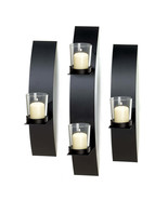 CONTEMPORARY WALL SCONCE TRIO - €50,82 EUR
