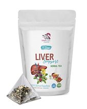 drinking tea health support - LIVER SUPPORT HERBAL TEA 14 days, strong healthy h - $15.79