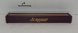 1999 Deluxe SCRABBLE Board Game Selchow &amp; Righter Replacement Tile Rack Part (1) - $10.44