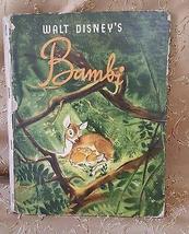 Walt Disney&#39;s Bambi By Felix Salten 1941 With Gallery Prints [Hardcover] Felix S - £45.94 GBP